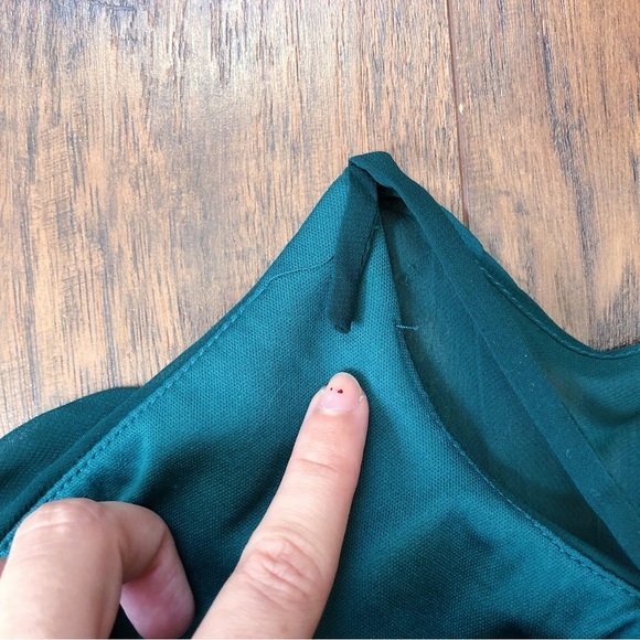 Birdy Grey • Jane Convertible Chiffon Dress bridesmaid formal Emerald green gown - Picture 7 of 15